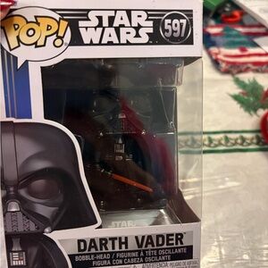 Star Wars Darth Vader Pop! Vinyl Figure with Black and Red Accents